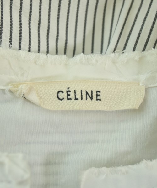 CELINE（セリーヌ）カジュアルシャツ 白 サイズ:34(XXS位) レディース/2200644158107