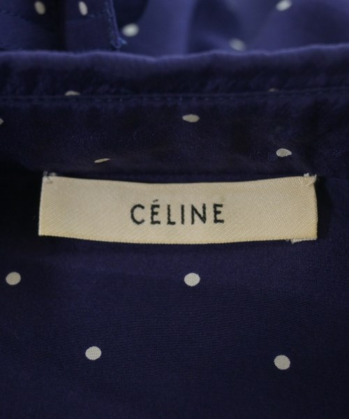 CELINE（セリーヌ）カジュアルシャツ 紺 サイズ:34(XXS位) レディース/2200644846059
