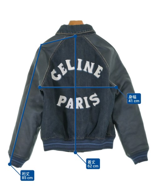 CELINE（セリーヌ）スタジャン 紺 サイズ:XS メンズ/2200651967013