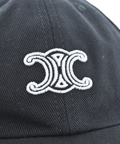 CELINE（セリーヌ）キャップ 黒 サイズ:- レディース/2200651736053