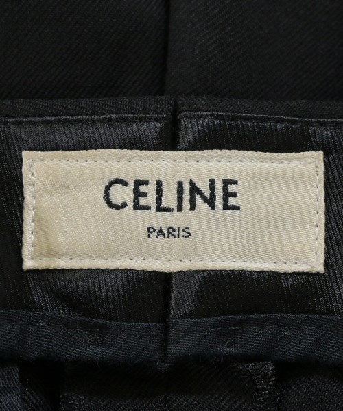 CELINE（セリーヌ）スラックス 黒 サイズ:48(L位) メンズ/2200652905076