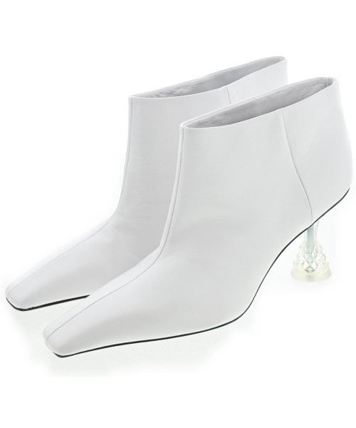 CELINE(セリーヌ)ブーティ 白 サイズ:EU39(25.5cm位)/2200645297102