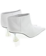 CELINE（セリーヌ）ブーティ 白 サイズ:EU39(25.5cm位) レディース/2200645297102