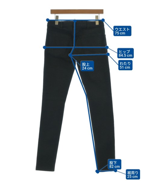 CELINE（セリーヌ）デニムパンツ 黒 サイズ:25(S位) レディース/2200641665097