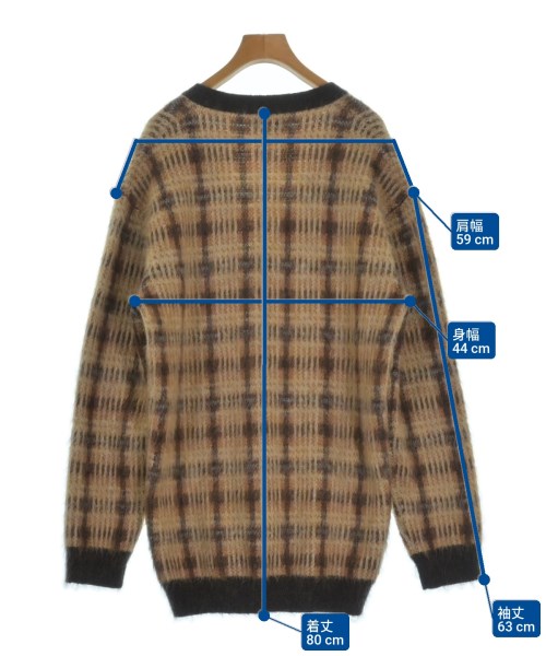 CELINE（セリーヌ）カーディガン 茶 サイズ:S メンズ/2200653843018