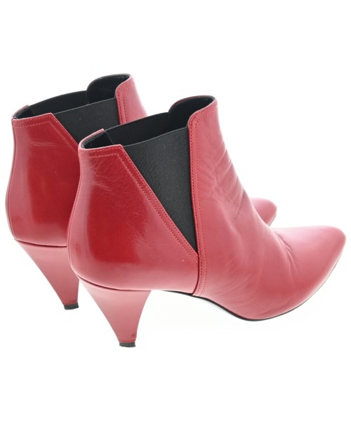CELINE（セリーヌ）ブーツ 赤 サイズ:EU37 1/2(24cm位) レディース/2200654156025