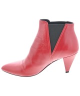 CELINE（セリーヌ）ブーツ 赤 サイズ:EU37 1/2(24cm位) レディース/2200654156025