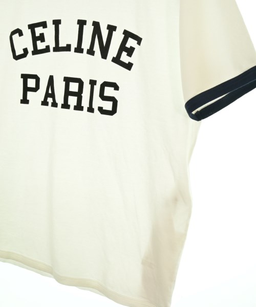 CELINE（セリーヌ）Tシャツ・カットソー 白 サイズ:XS メンズ/2200654203026