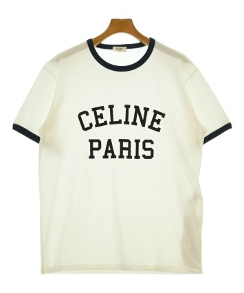 CELINE（セリーヌ）Tシャツ・カットソー 白 サイズ:XS メンズ