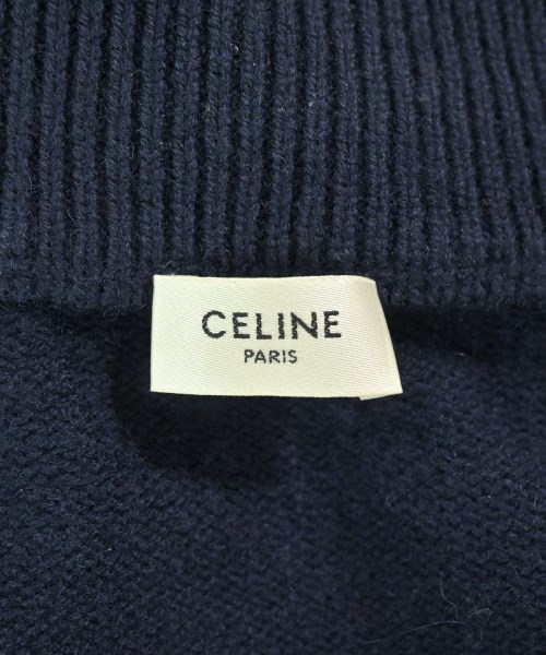 CELINE（セリーヌ）ニット・セーター 紺 サイズ:XL メンズ/2200703023049