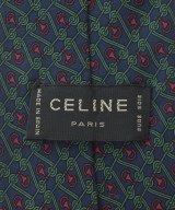 CELINE（セリーヌ）ネクタイ 緑 サイズ:- メンズ/2200703025401
