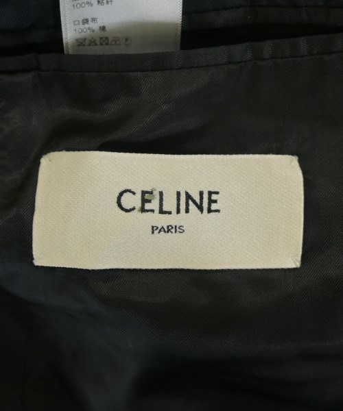 CELINE（セリーヌ）テーラードジャケット 黒 サイズ:54(XXL位) メンズ/2200703268075