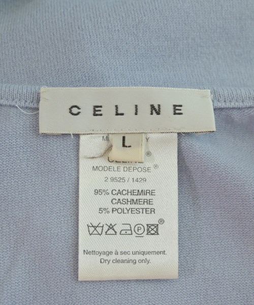 CELINE（セリーヌ）ニット・セーター 青 サイズ:L レディース/2200703479129