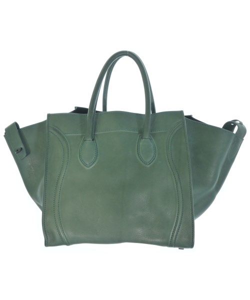 CELINE（セリーヌ）ハンドバッグ 緑 サイズ:- レディース