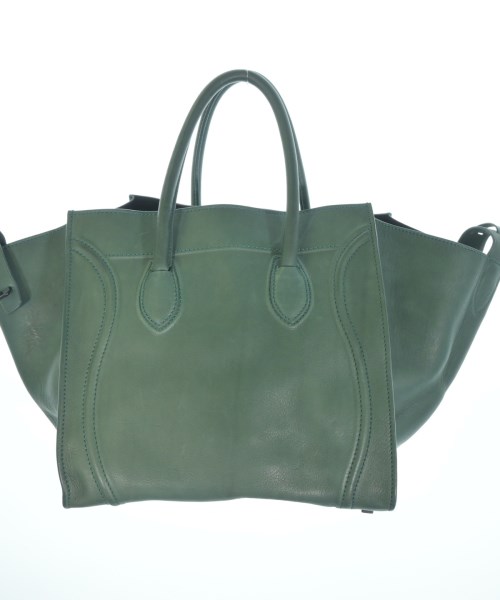 CELINE（セリーヌ）ハンドバッグ 緑 サイズ:- レディース