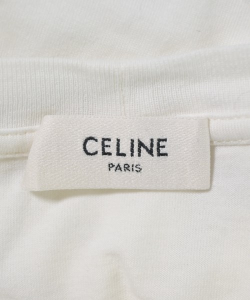CELINE（セリーヌ）Tシャツ・カットソー 白 サイズ:S メンズ/2200703895011