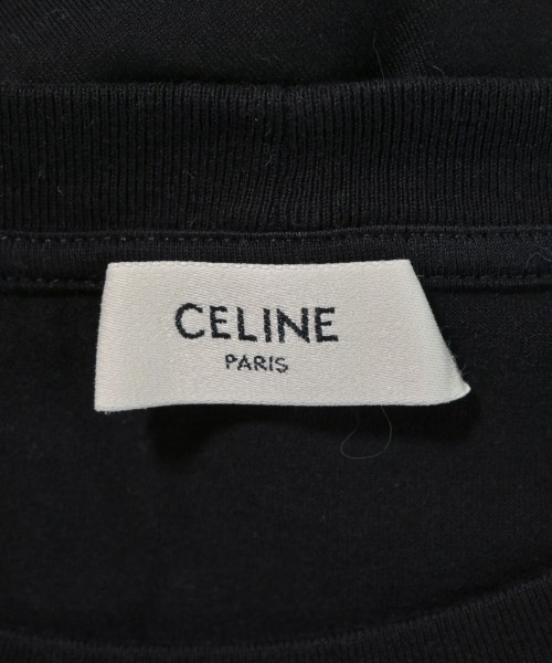 CELINE（セリーヌ）Tシャツ・カットソー 黒 サイズ:S メンズ/2200703895028
