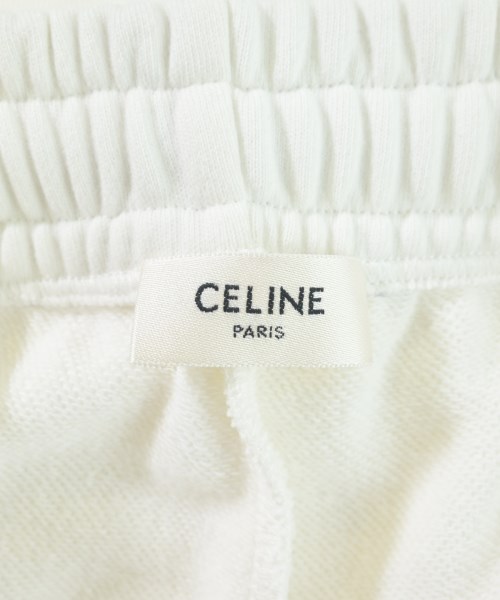 CELINE（セリーヌ）スウェットパンツ 白 サイズ:M メンズ/2200703470058