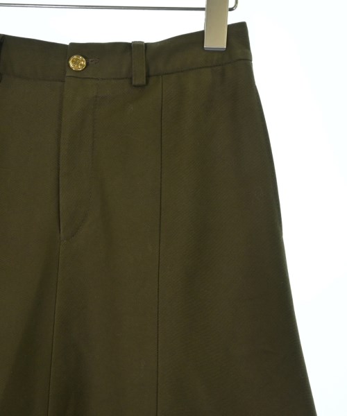 CELINE（セリーヌ）ロング・マキシ丈スカート カーキ サイズ:34(XXS位) レディース/2200699774154