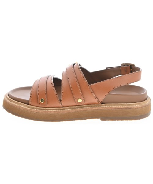 CELINE（セリーヌ）サンダル 茶 サイズ:EU36(22.5cm位) レディース/2200699774413