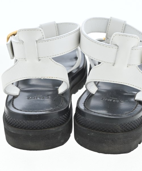 CELINE（セリーヌ）サンダル 白 サイズ:EU36(22.5cm位) レディース/2200706782097