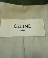 CELINE（セリーヌ）ノーカラージャケット 緑 サイズ:34(XXS位) レディース/2200703919045