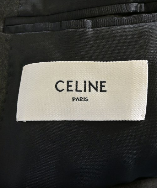 CELINE（セリーヌ）テーラードジャケット グレー サイズ:34(XS位) レディース/2200703919052