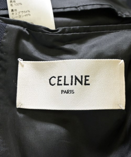 CELINE（セリーヌ）ジャケット 黒 サイズ:34(XS位) レディース/2200703919076