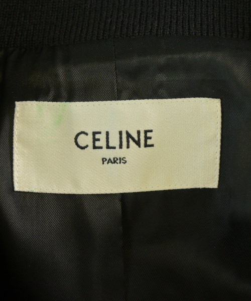 CELINE（セリーヌ）スタジャン 黒 サイズ:46(M位) メンズ/2200707782010