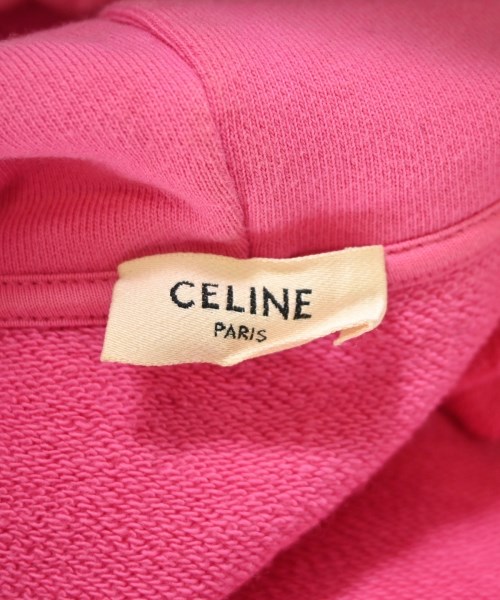 CELINE（セリーヌ）パーカー ピンク サイズ:XXS レディース/2200707791067