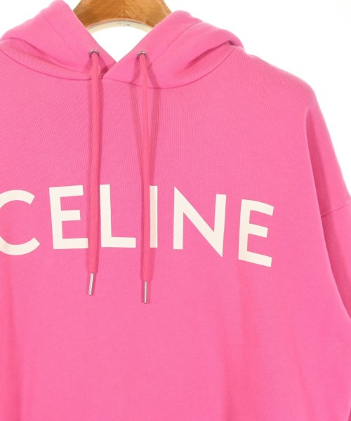CELINE（セリーヌ）パーカー ピンク サイズ:XXS レディース/2200707791067