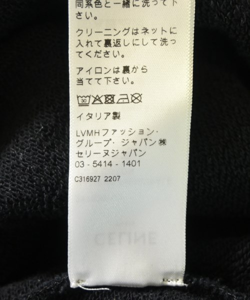 CELINE（セリーヌ）パーカー 黒 サイズ:XS メンズ/2200707791074