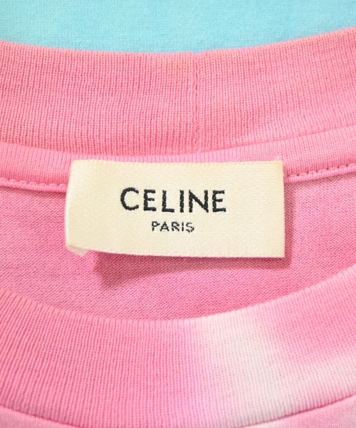 CELINE（セリーヌ）Tシャツ・カットソー ピンク サイズ:S メンズ/2200707791142