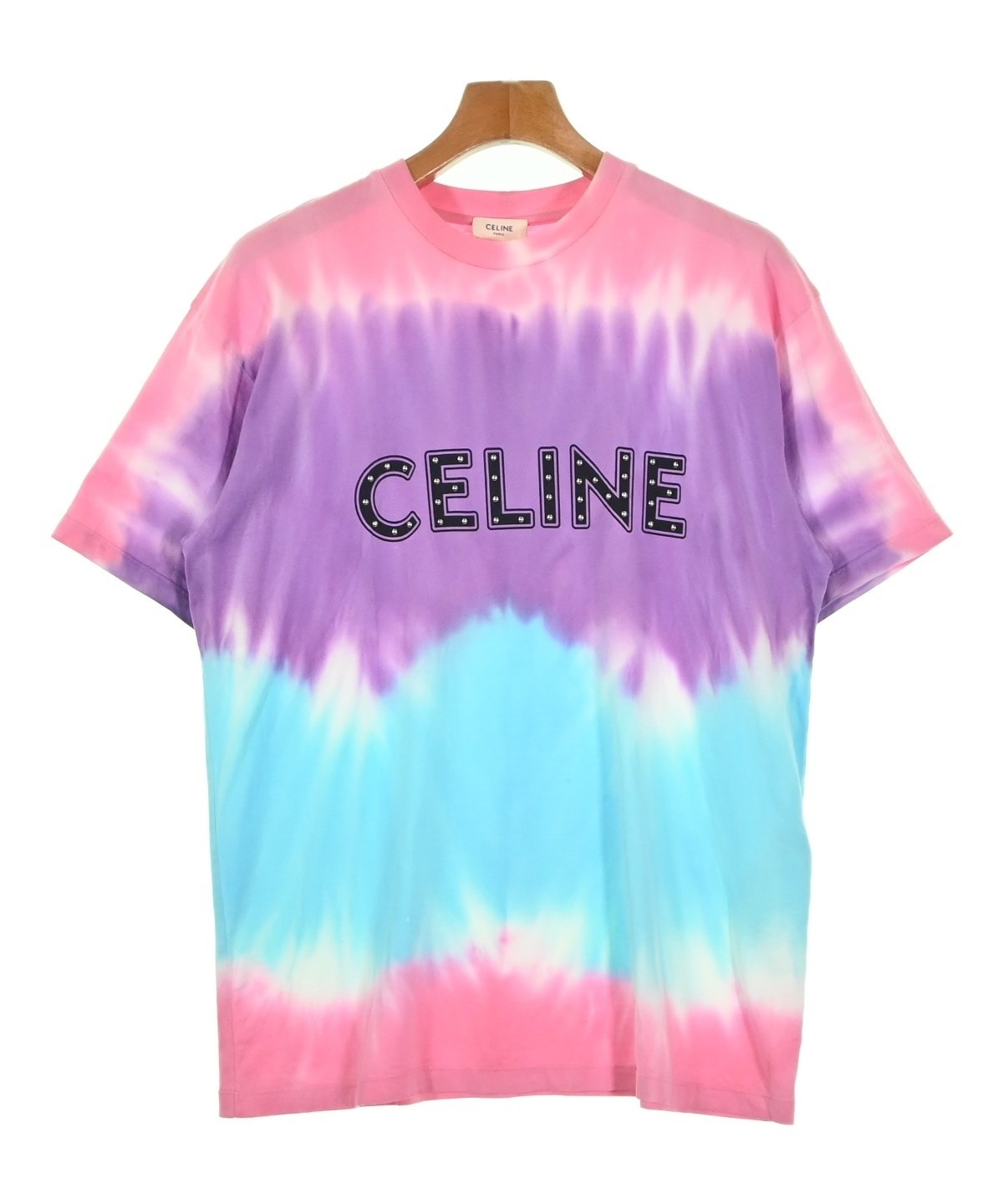 CELINE（セリーヌ）Tシャツ・カットソー ピンク サイズ:S メンズ