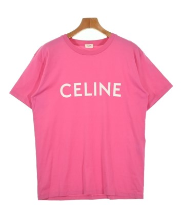 ゆっこりん CELINE ピンク クロップドTシャツ　サイズM CELINE（セリーヌ）Tシャツ・カットソー ピンク サイズ:XS メンズ