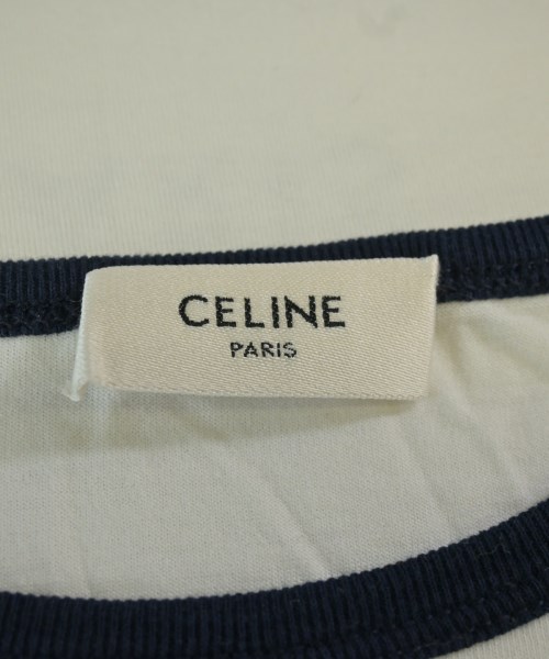 CELINE（セリーヌ）Tシャツ・カットソー 白 サイズ:XS レディース/2200708039076