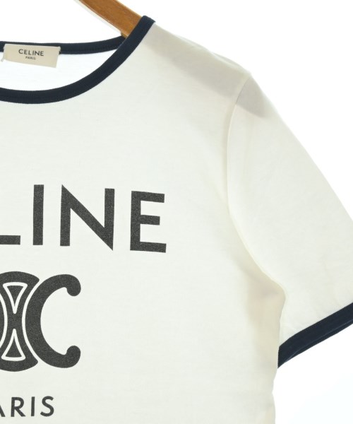 CELINE（セリーヌ）Tシャツ・カットソー 白 サイズ:XS レディース/2200708039076