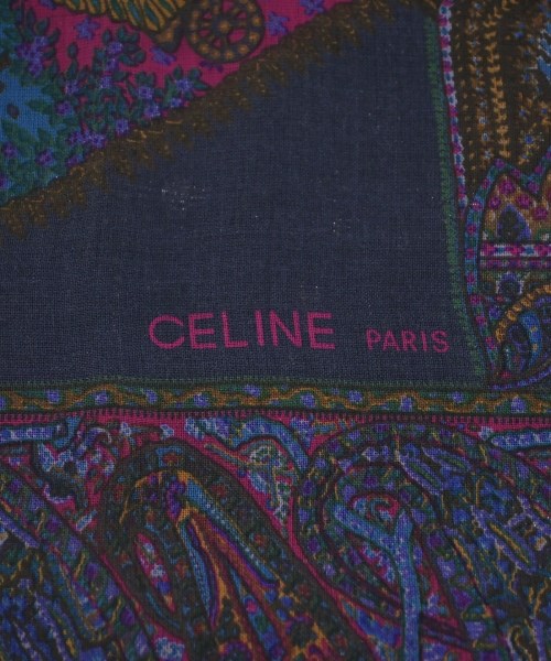 CELINE（セリーヌ）ストール 紺 サイズ:- レディース/2200706284317