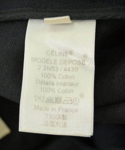 CELINE（セリーヌ）ひざ丈スカート 紺 サイズ:34(XXS位) レディース/2200704237018