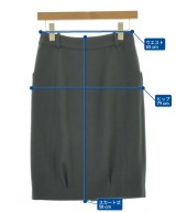 CELINE（セリーヌ）ひざ丈スカート 緑 サイズ:36(XS位) レディース/2200704237025