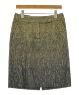CELINE（セリーヌ）ひざ丈スカート カーキ サイズ:40(M位) レディース/2200704308015