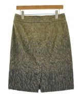 CELINE（セリーヌ）ひざ丈スカート カーキ サイズ:40(M位) レディース/2200704308015