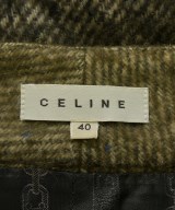 CELINE（セリーヌ）ひざ丈スカート カーキ サイズ:40(M位) レディース/2200704308015