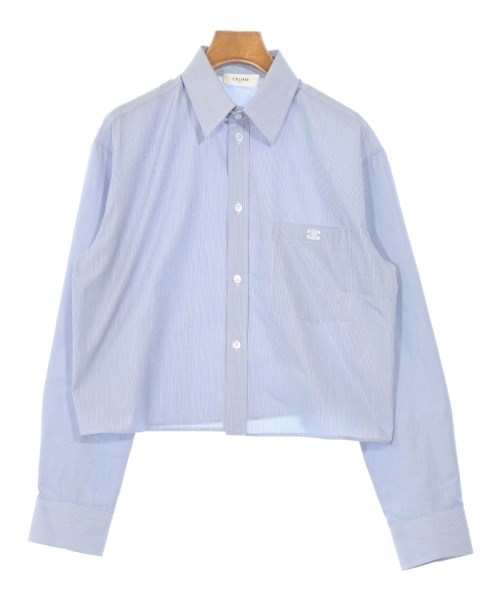 CELINE(セリーヌ)カジュアルシャツ 紺 サイズ:34(XXS位)/2200659139108