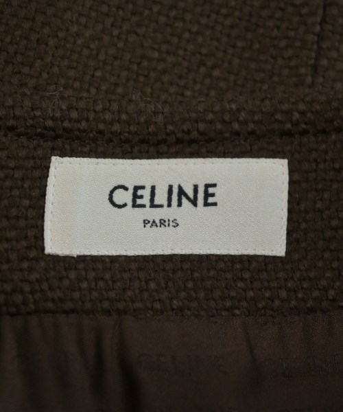 CELINE（セリーヌ）ミニスカート 茶 サイズ:34(XXS位) レディース/2200659139139