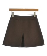 CELINE（セリーヌ）ミニスカート 茶 サイズ:34(XXS位) レディース/2200659139139