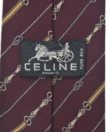 CELINE（セリーヌ）ネクタイ 赤 サイズ:- メンズ/2200663017072