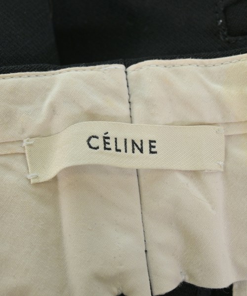 CELINE（セリーヌ）スラックス 黒 サイズ:38(S位) レディース/2200663230327