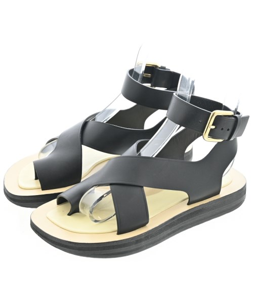 CELINE(セリーヌ)サンダル 黒 サイズ:EU37(23.5cm位)/2200663552139