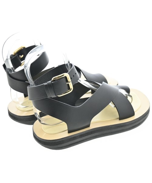 CELINE（セリーヌ）サンダル 黒 サイズ:EU37(23.5cm位) レディース/2200663552139